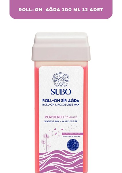 Roll-On Sir Ağda Pudralı 12X100 ml