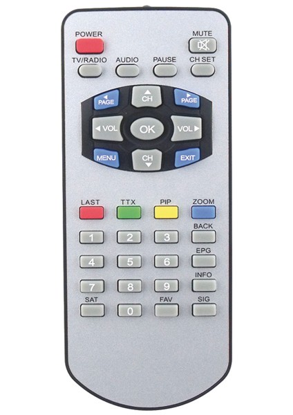 Huayu Kr Arçelik AS-650 Uydu Alıcısı Kumanda (4767) - FKU9021-7994