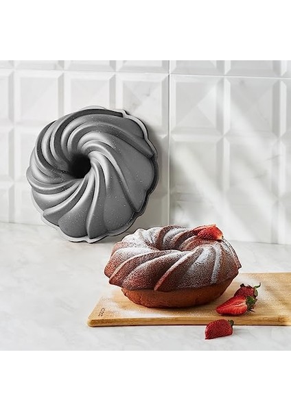 Cake Pro Pare Antrasit Döküm Kek Kalıbı