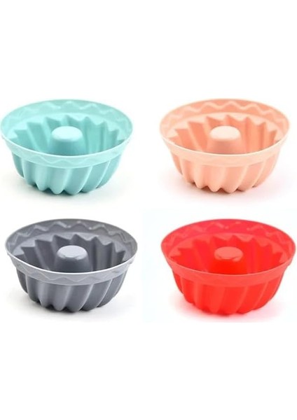 Home Göbekli Muffin Pisirme Kalıbı 12 Adet Silikon Kek Kalıbı Muffin Cupcake Kalıbı Kek Çikolata ve Sade Kek Için Silikon Pişirme Kalıbı (12)