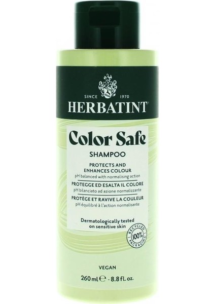 Herbatint Color Safe Shampoo 260ML