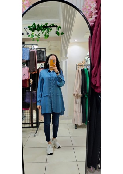 Kadın Tensel Kumaş Büyük Beden Tunik fiyatları