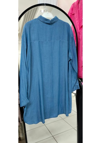 Kadın Tensel Kumaş Büyük Beden Tunik fırsatları