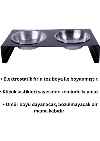 Dolcedo Büyük Irk Metal Mama Kabı Standı modelleri