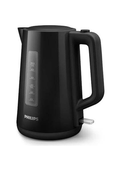 HD9318/20 Su Isıtıcı, 1.7 L Kapasite, 360° Döner Tabanlı, 2200W, Siyah