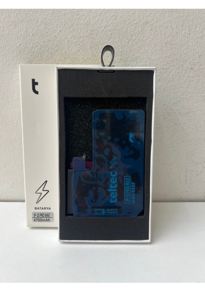 Teltec iphone 15 Pro Max Batarya