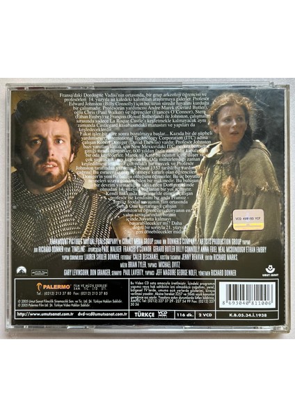 Zaman Ötesi VCD (Orjnal Dönem Baskı Vcd)