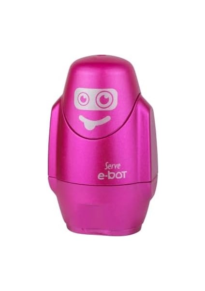 E-Bot Sılgılı Kalemtıras Metalık Pembe 4lu Set
