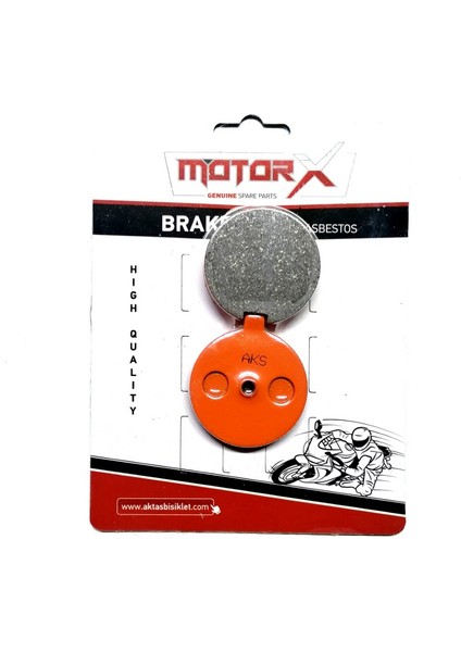 Motosiklet Scooter Disk Balata Ön Kuba Black Cat Turuncu
