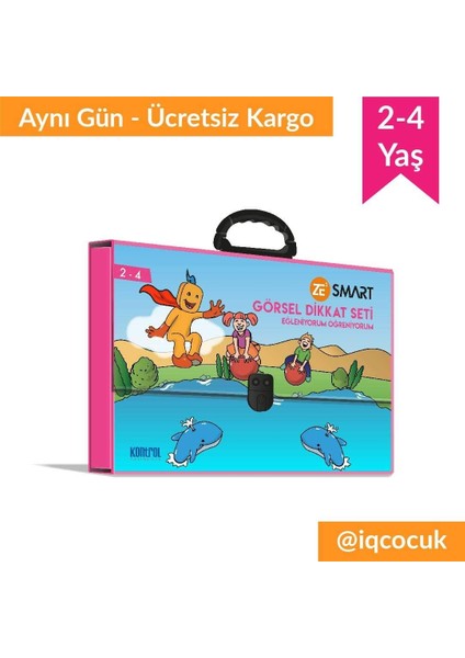 Görsel Dikkat Seti 2-4 Yaş
