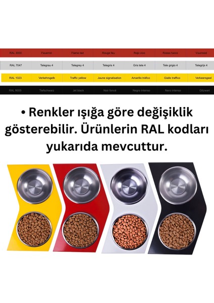 Avegno Büyük Irk Metal Mama Kabı Standı indirimleri