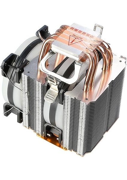 Frost Rainbow Fanlı Intel Amd Uyumlu Bakır Borulu Cpu Soğutucu Işlemci Fanı (Cold Frost 602)