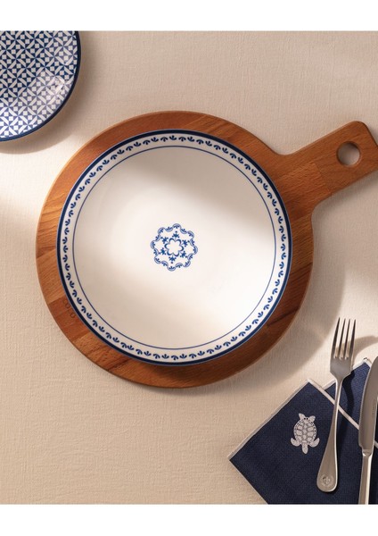 Rêve Bleu Esperer Servis Tabağı 25 Cm