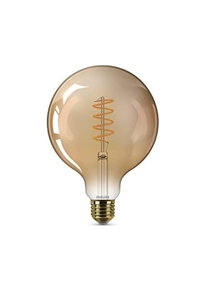 Ledcla 50W G120 E27 2200K Sarı Işık Gold Dim Edilebilir Filament LED Ampul