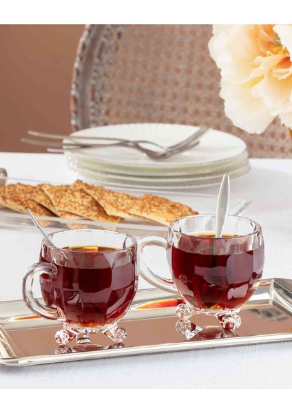 Priour 4'lü Çay Fincanı - 170 ml