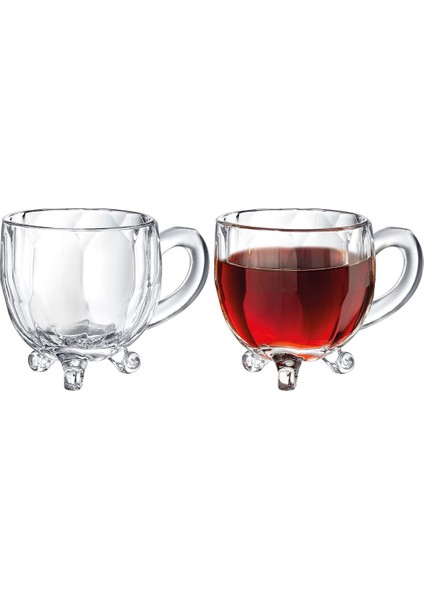 Priour 4'lü Çay Fincanı - 170 ml