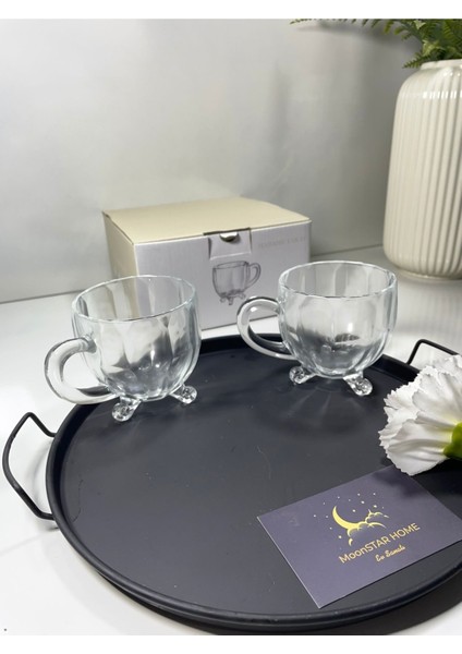 Priour 4'lü Çay Fincanı - 170 ml