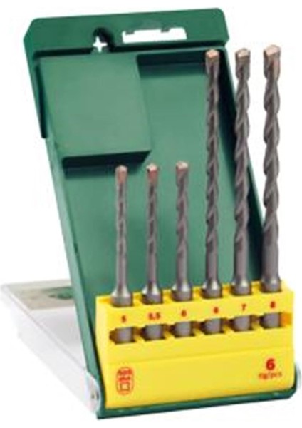 Professional Accessories BSH019448 2607019448 Sds Plus Bohraufsatz-Seti, 6-Parçalı