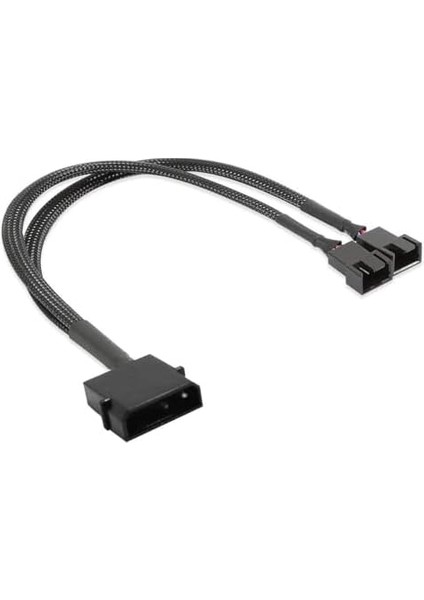Fan Çoklayıcı 2 Port Y Pwm 4 Pin Splitter Çoklayıcı Switch Kablosu 5025