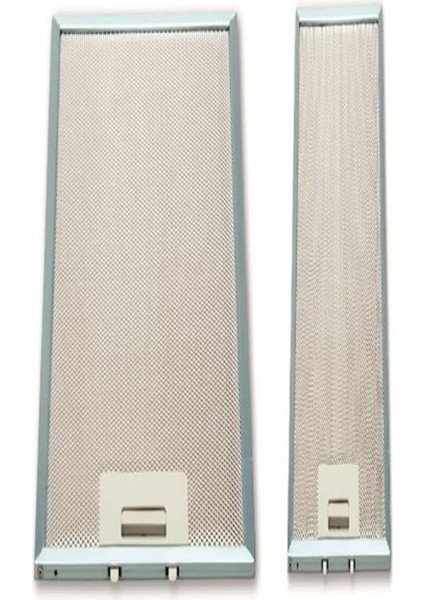 Filtre | Kumtel - Luxell Aspiratör Filtre Seti | 20,5 x 47,6 cm & 14 x 47,6 cm | 2 Adet | EHLA0215