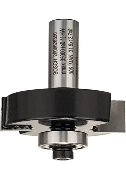 2 608 628 Aksesuarı 350 Falzfraeser 8 Mm, B 9,5 Mm, L 12,7 Mm, G 54 mm