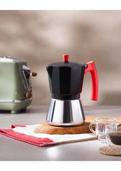 Carla Moka Pot - Siyah - 450 ml fiyatları
