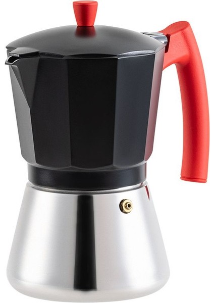 Carla Moka Pot - Siyah - 450 ml fırsatları