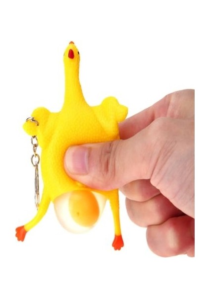Squishy Yumurtlayan Tavuk Anahtarlık modelleri