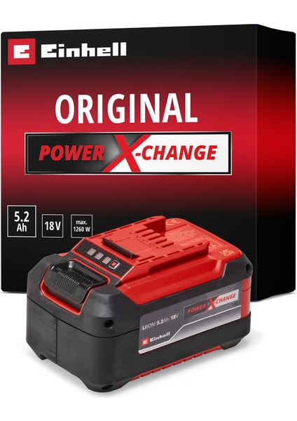 18V 5,2 Ah Power-X-Change Plus, Akü