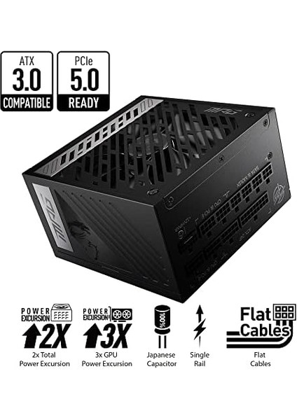 Psu Mpg A1000G Pcıe5 1000W 80+ Gold Power Supply