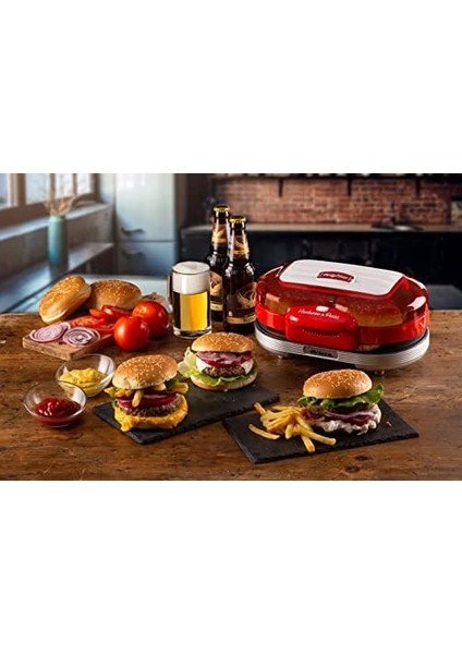 Party Time Hamburger Makinesi, Kırmızı