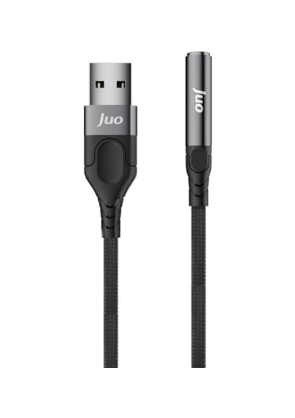 Usb-A To 3.5mm Jack Kulaklık Mikrofon Aux Dönüştürücü Harici Ses Kartı