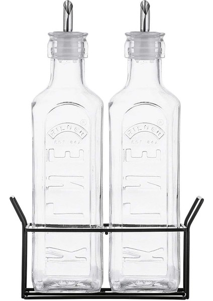 0025.028 2'li Set Yağ Infüzyon Seti 0,6 L, Cam