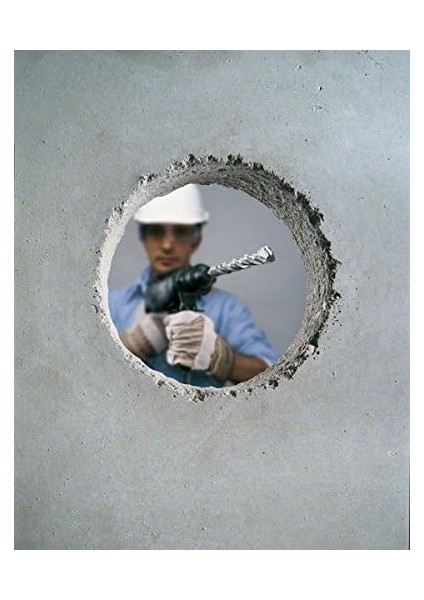 Professional Matkap ve Kırıcı Delici Uçları, Taş ve Beton, Gri, Durchmesser-8 MM/GESAMTLÄNGE-150 Mm, 1 Adet