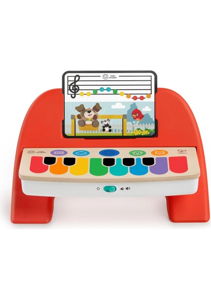 Einstein Cal's First Melodies Magic Touch Ahşap Piyano Müzikli Baby Oyuncağı, 6 Aylık ve Üzeri