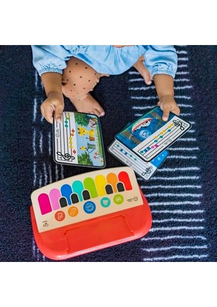 Einstein Cal's First Melodies Magic Touch Ahşap Piyano Müzikli Baby Oyuncağı, 6 Aylık ve Üzeri