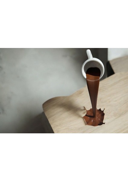 Dekoratif Dökülen Kahve Figürü - Kahve Köşesi - Coffee Corner