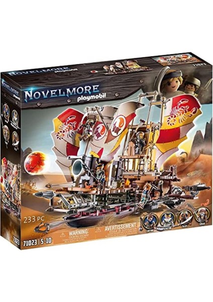 Novelmore 71023 Sal'ahari Sands Kum Fırtınası, Hareketli Gemi, 5 Yaş ve Üzeri Çocuklar Için Oyuncak