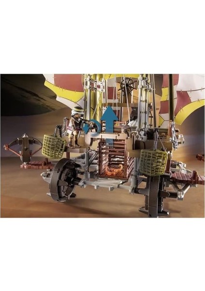 Novelmore 71023 Sal'ahari Sands Kum Fırtınası, Hareketli Gemi, 5 Yaş ve Üzeri Çocuklar Için Oyuncak modelleri