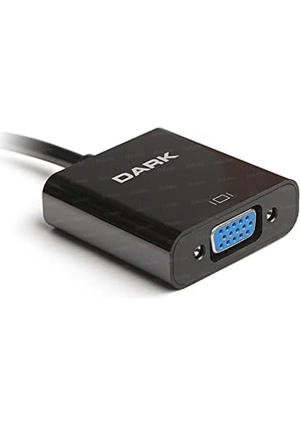 HDMI To VGA ve Ses Dijital Analog Dönüştürücüsü (Dk-Hd-Ahdmıxvga)