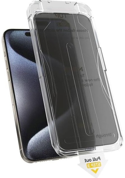Magic Glass iPhone 16/16 Plus / 16 Pro / 16 Pro Max Ekran Koruyucu Otomatik Hizalama Aparatlı Yeni Nesil Güçlendirilmiş 9h Temperli Cam Toz Engelleyici Özellik (Iphone 16 Pro Max)