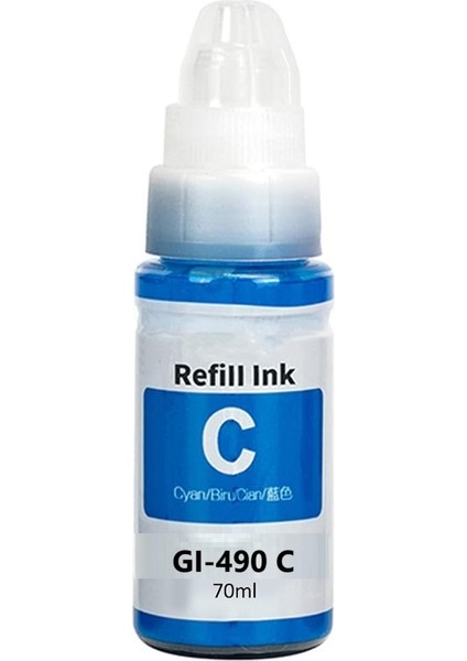 Canon Pixma G2400/G2410 Yazıcı Uyumlu 4 Renk Muadil Mürekkep Seti 70ML Renkliler / 135ML Siyah indirimleri