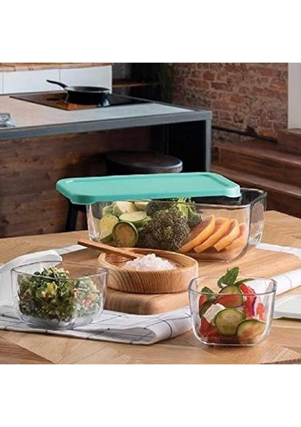 Snow Box Saklama Takımı, Yeşil