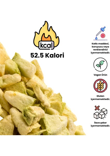 Dondurularak Kurutulmuş Kavun 15 G Doypack - Kuru Meyve