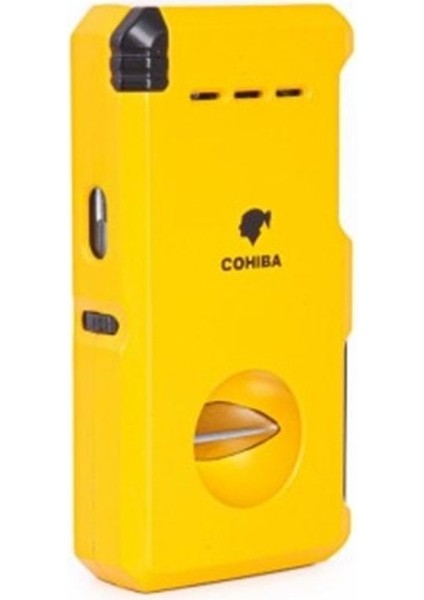 Sarı 2 Torch Çakmak & Entegre Puro Delici – CCM0586