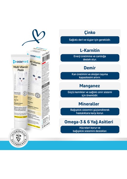 Multi Vitamin Paste Kedi Malt Macun 50 gr