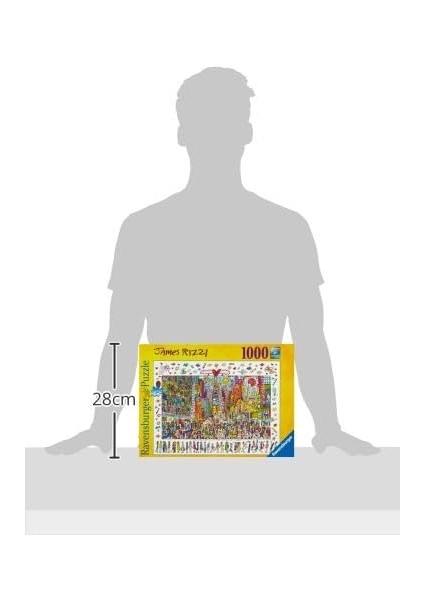 1000 Parçalı Puz James Rizzi, Times Square