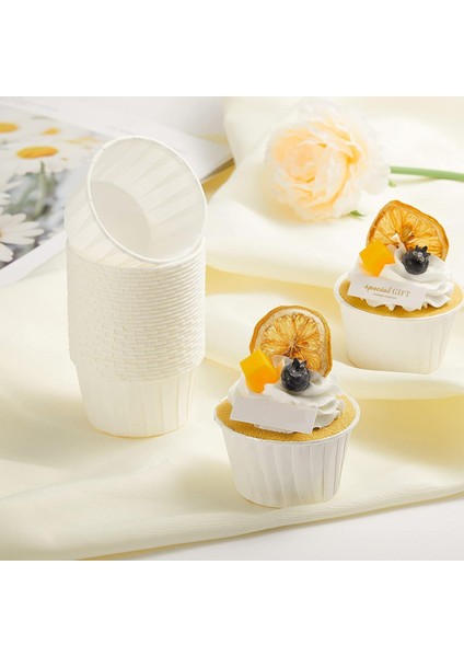 Dolphin Muffin Kek Kapsülü Beyaz Büyük Boy 50LI modelleri