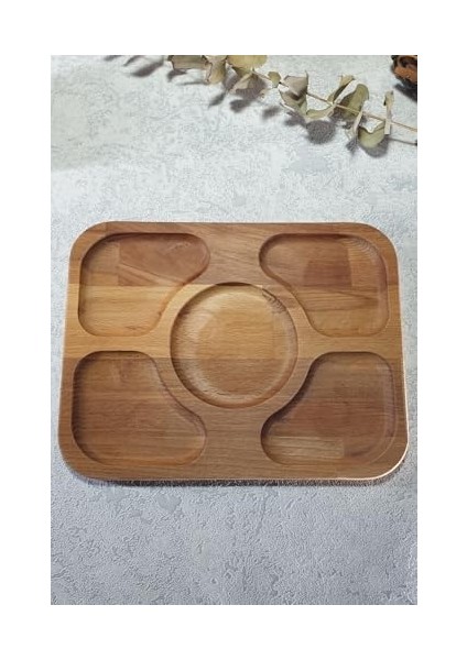 Ahşap Kay?n Çerezlik-Kahvaltılık ve Servis- Sunum Taba?? KZ10081 fiyatları