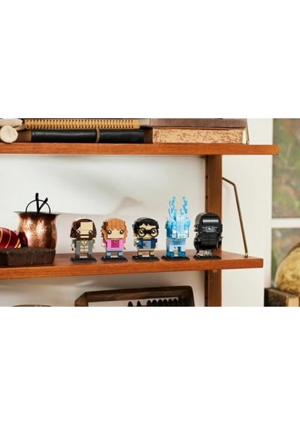 Brickheadz Harry Potter Azkaban Tutsağı Figürleri 40677-10 Yaş ve Üzeri Çocuklar Için Dekoratif, Hediyelik Yaratıcı Model Yapım Seti (697 Parça)